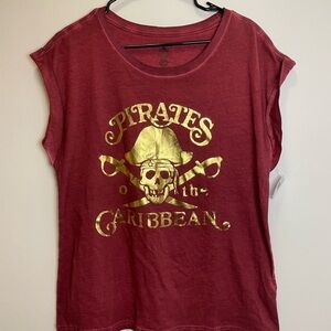 Pirates of the Caribbean Red T-Shirt